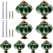 Amazon.com: Seimneire 4pcs White Vintage Ceramic Cabinet